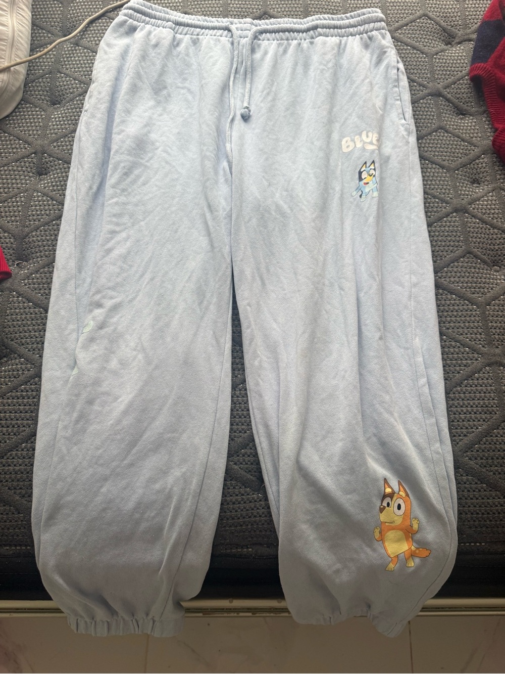 Bluey Kids Large Sweat pants 🩵